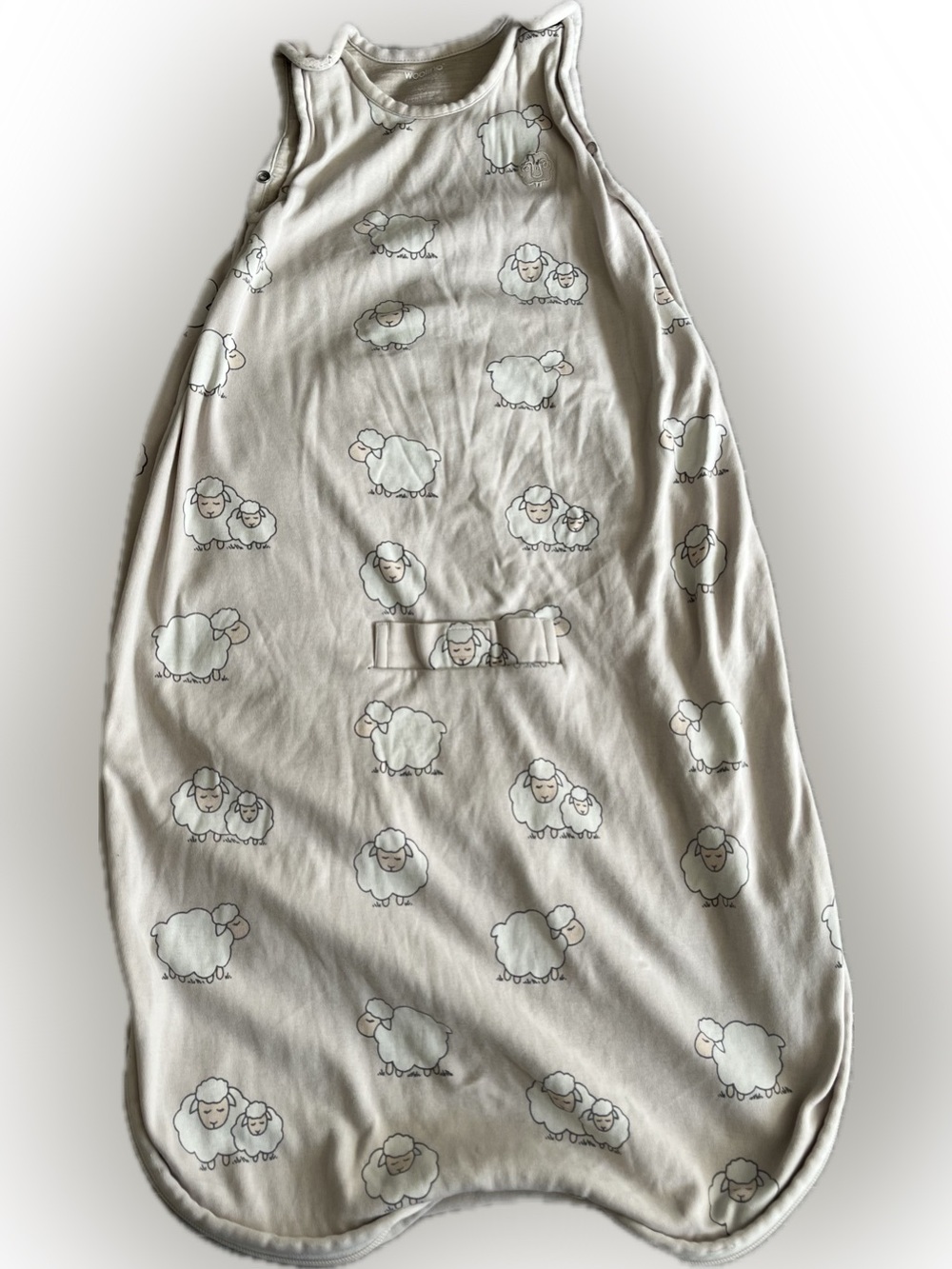 Woolino 4-Season Ultimate Baby Sleep Sack – Sheep Print (2–24M)